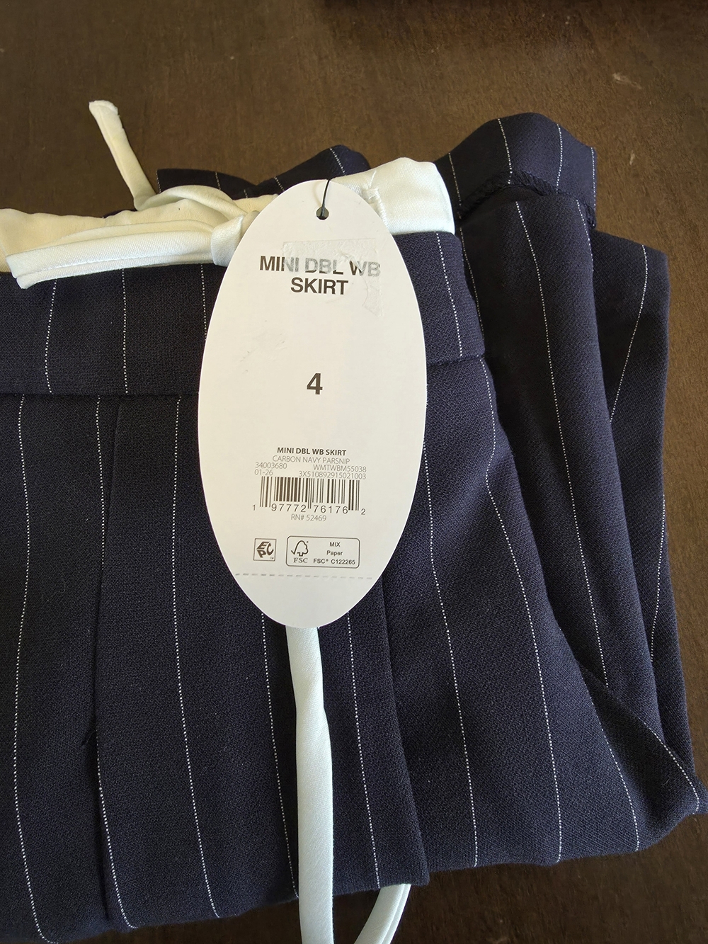 Scoop Women'sPleated Double Waistband Mini Skirt - Picture 5 of 8